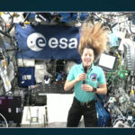 Sophie Adenot na pokładzie ISS / Credits - ESA