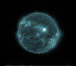 Słońce w momencie emisji rozbłysku X1.0 z 3 czerwca 2026 / Credits- SUVI, GOES-19, NOAA