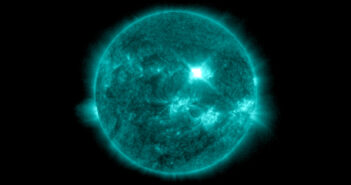 Słońce tuż po fazie maksimalnej rozbłysku klasy X1.1 z 30 czerwca 2026 / Credits - NASA, NOAA, GOES-19