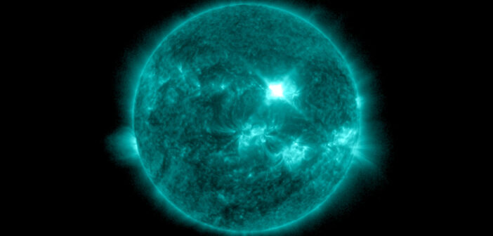 Słońce tuż po fazie maksimalnej rozbłysku klasy X1.1 z 30 czerwca 2026 / Credits - NASA, NOAA, GOES-19