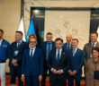 Delegacja ESA, polski astronauta oraz przedstawiciele rządowi na konferencji IGNIS - Trajektorie Przyszłości / Credits - K. Kanawka, kosmonauta.net