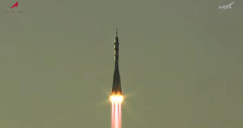 Start misji Sojuz MS-29 / Credits - NASA, Roskosmos