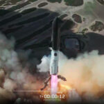 Początek trzynastego testu Starship i Super Heavy - 25.07.2026 / Credits - SpaceX