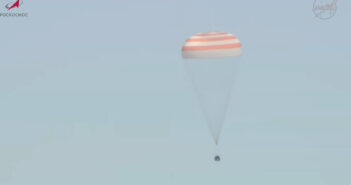Koniec misji Sojuz MS-28 / Credits - NASA, Roskosmos