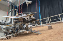 Testy rampy do misji ExoMars / Credits - Thales Alenia Space, ESA